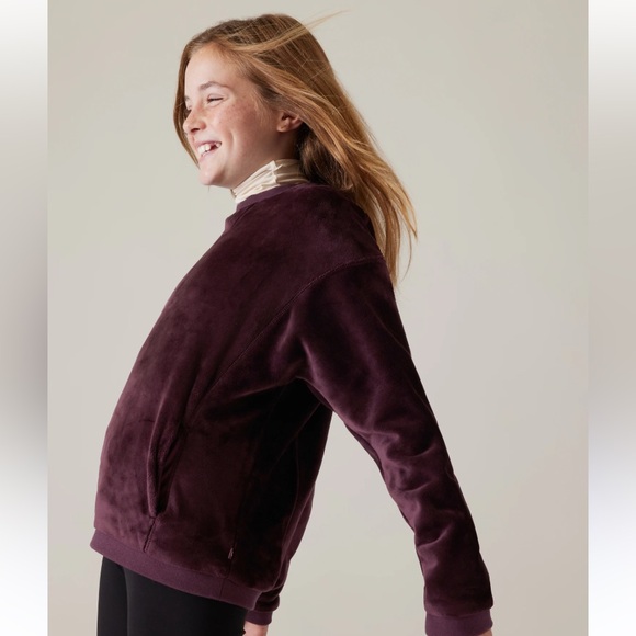 NWT - Athleta Girl Feelin’ Great Sweatshirt - Picture 3 of 13